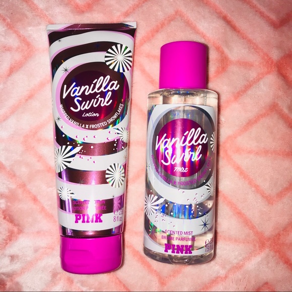 PINK Victoria's Secret Other - Pink Vanilla Swirl Set